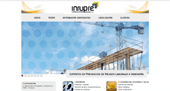 Desktop Screenshot of inrupre.com