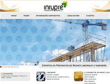 Tablet Screenshot of inrupre.com